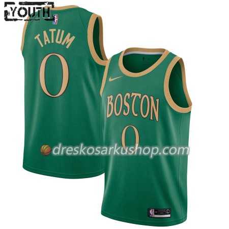 Dječji NBA Dres Boston Celtics Jayson Tatum 0 Nike 2019-20 City Edition Swingman
